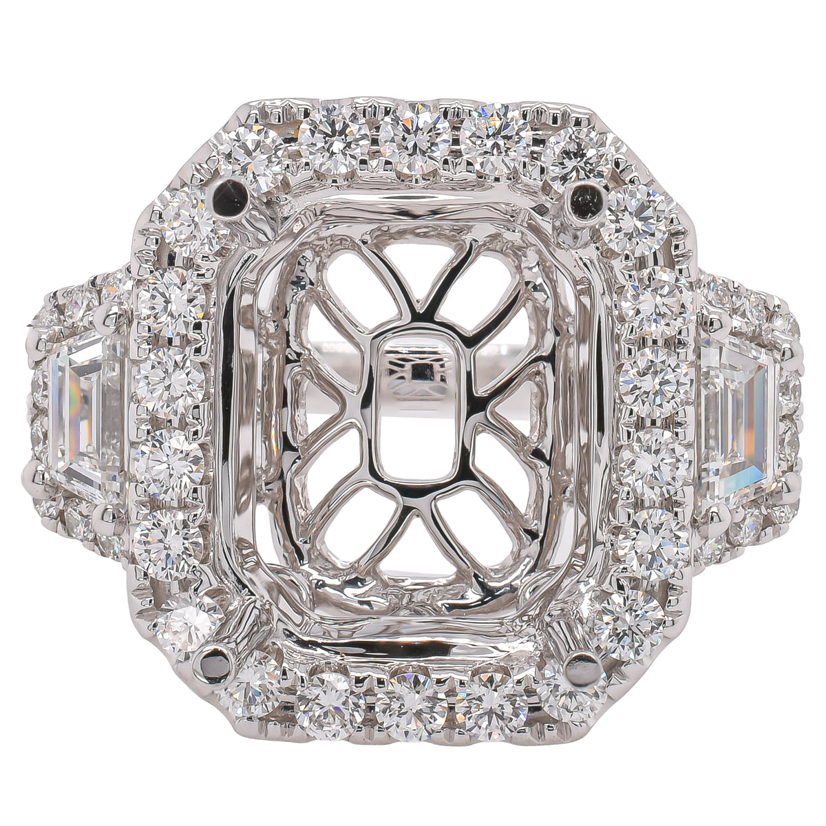 Diamond Semi-Mount Ring