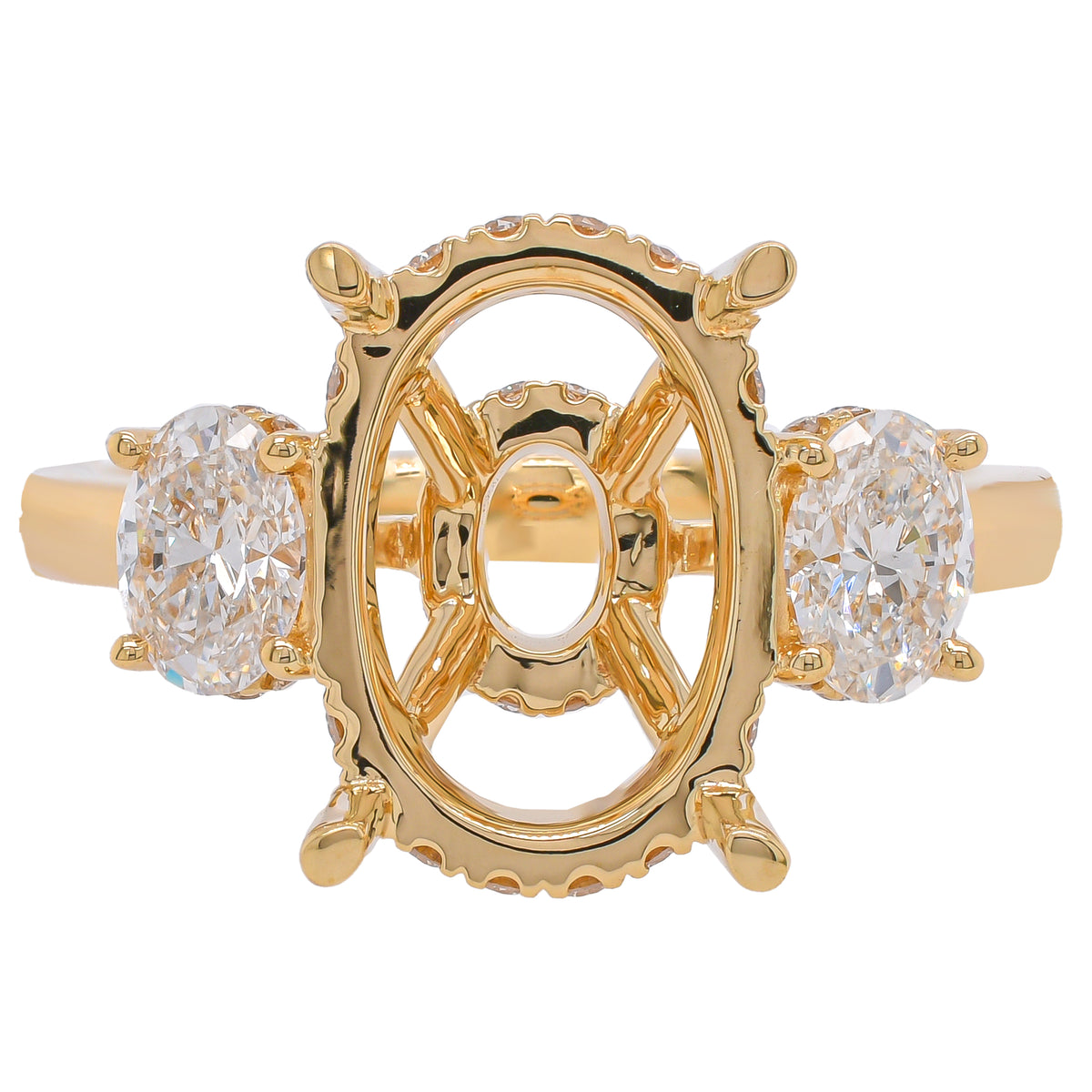 Diamond Semi-Mount Ring