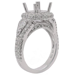 Diamond Semi-Mount Ring, view 2