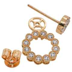 Diamond Earring, view 3