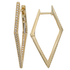 Diamond Earring, view 2