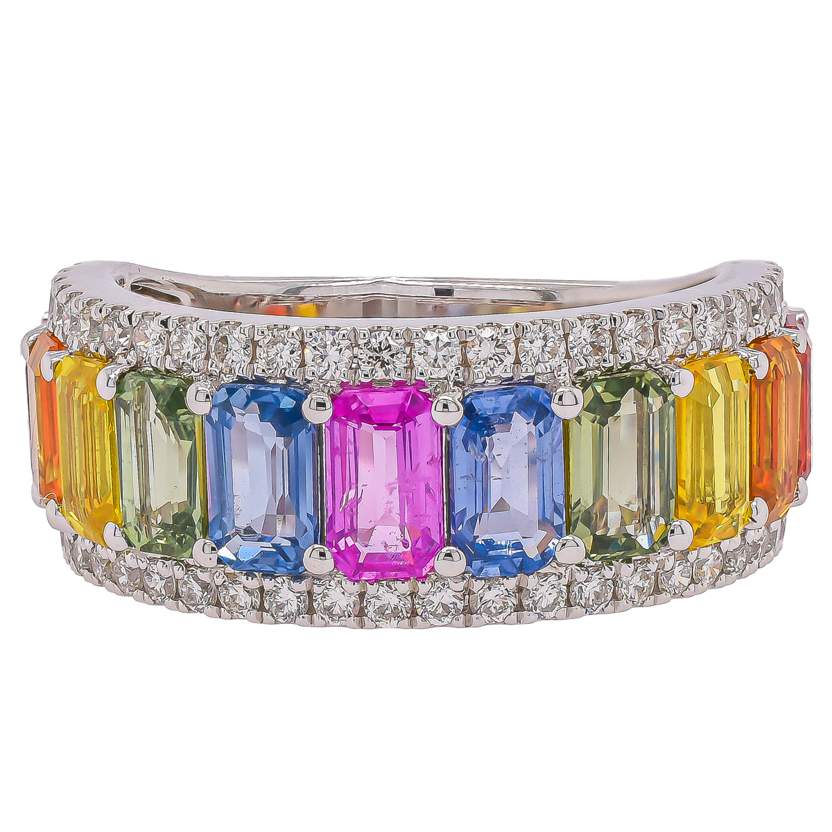 Colored Stone Rings  -  Women'