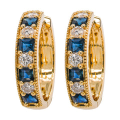 Colored Stone Earring, view 1