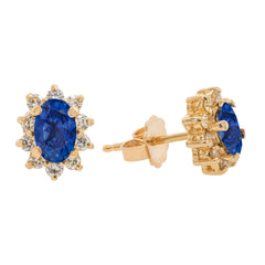 Colored Stone Earring, view 2