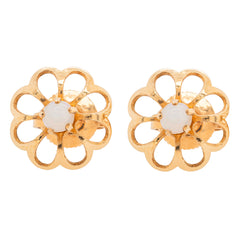 Colored Stone Earring, view 1