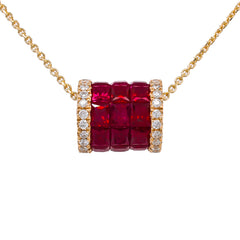 Colored Stone Necklace, view 1