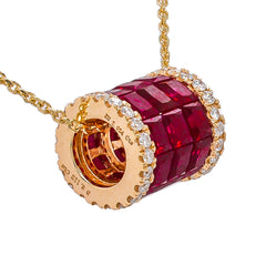 Colored Stone Necklace, view 2
