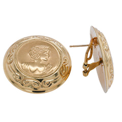 Precious Metal (No Stones) Earring, view 3