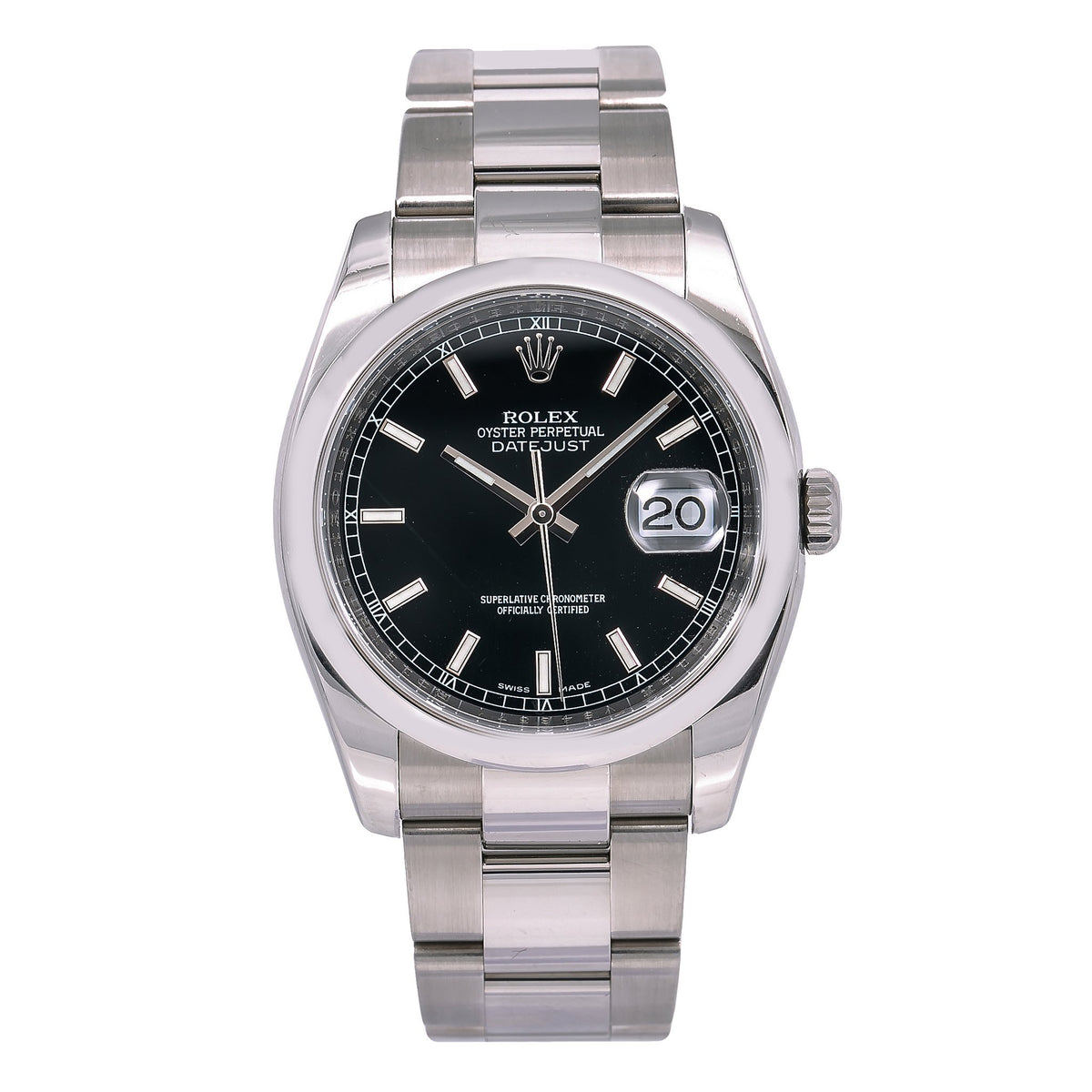 Rolex Datejust 36mm 126200 Stainless Steel Watch