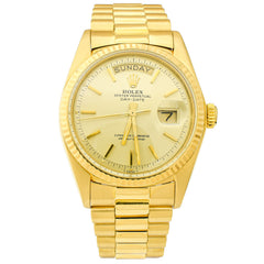 Rolex Day-Date 'President'  36mm 1803 18kt Yellow Gold Watch, view 1