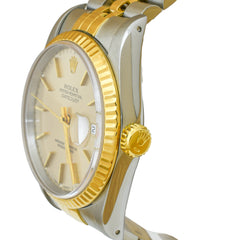 Rolex Datejust 36mm 16233 Stainless Steel and Yellow Gold Watch, view 2