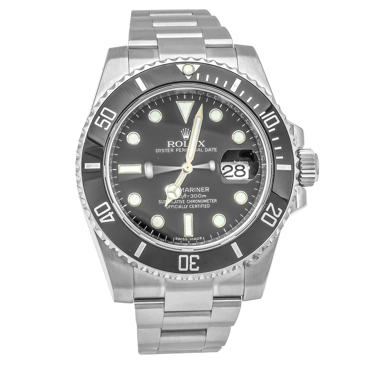 Rolex Submariner Date 40mm 116610 Stainless Steel Watch