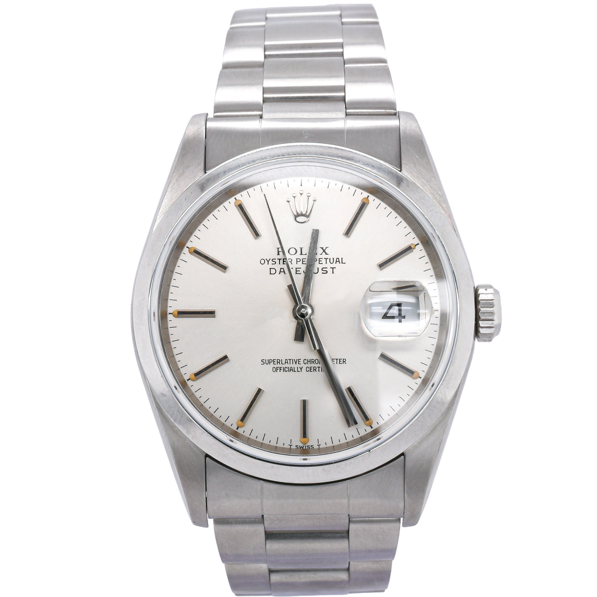 Rolex Datejust 36mm 16200 Stainless Steel Watch