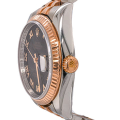 Rolex Datejust 36mm 116231 Stainless Steel and Rose Gold Watch, view 1