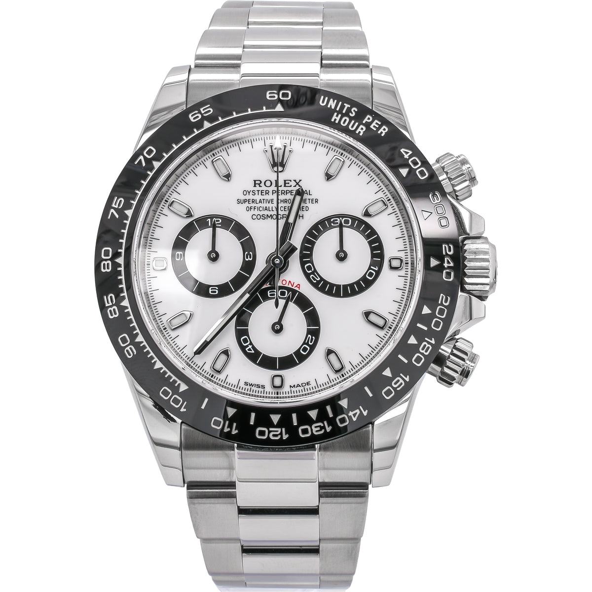 Rolex Cosmograph Daytona 'Panda' 40mm 116500  Stainless Steel Watch