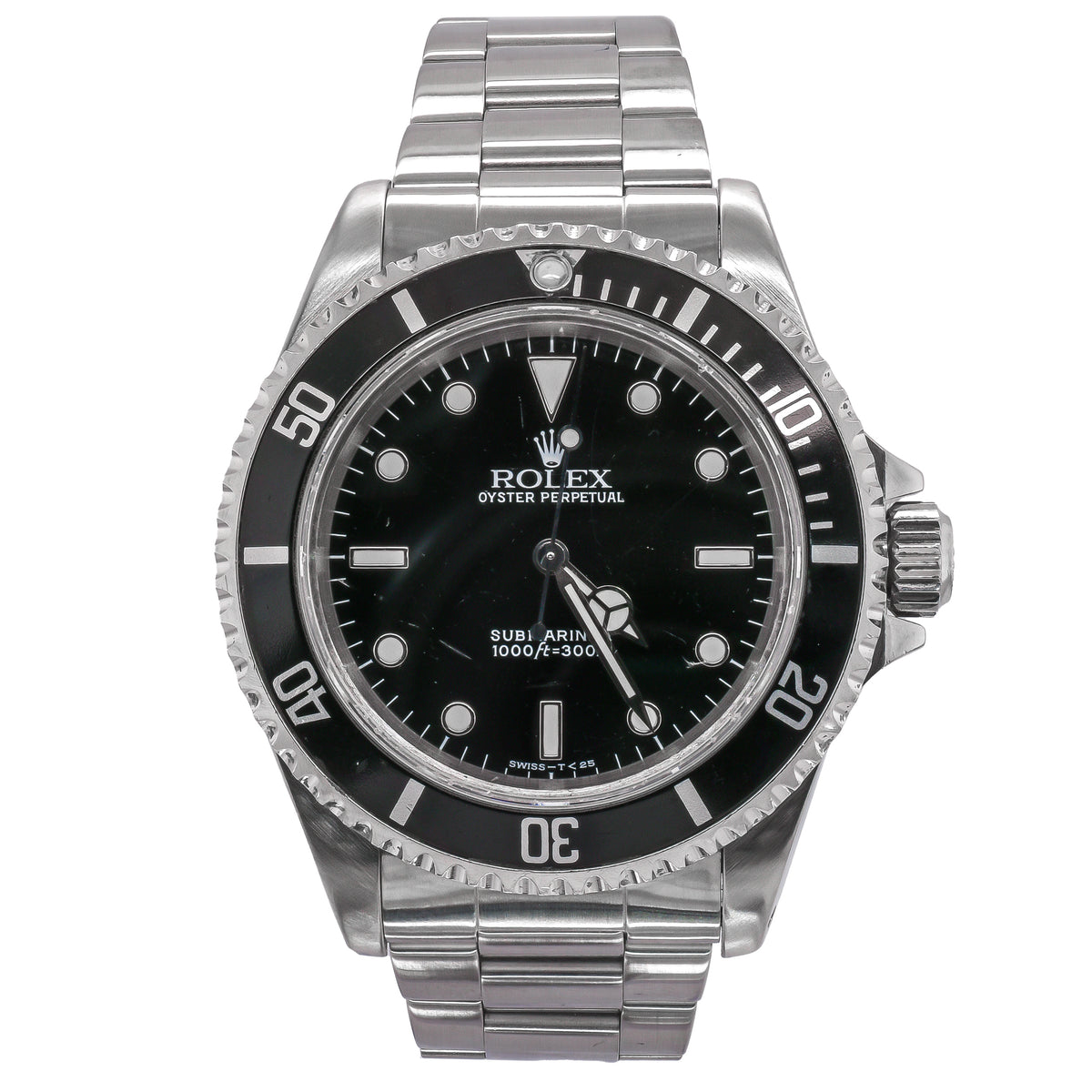 Rolex Submariner 40mm 14060 Stainless Steel Watch
