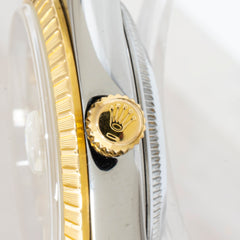Rolex Date 34mm 15223 Stainless Steel and Yellow Gold Watch, view 2