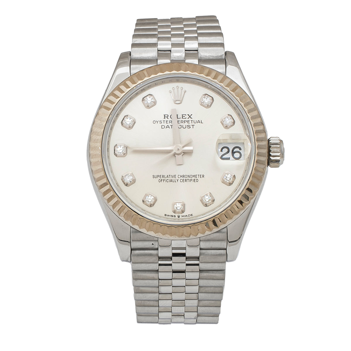 Rolex Lady-Datejust 31mm 278274 Stainless Steel and White Gold Watch