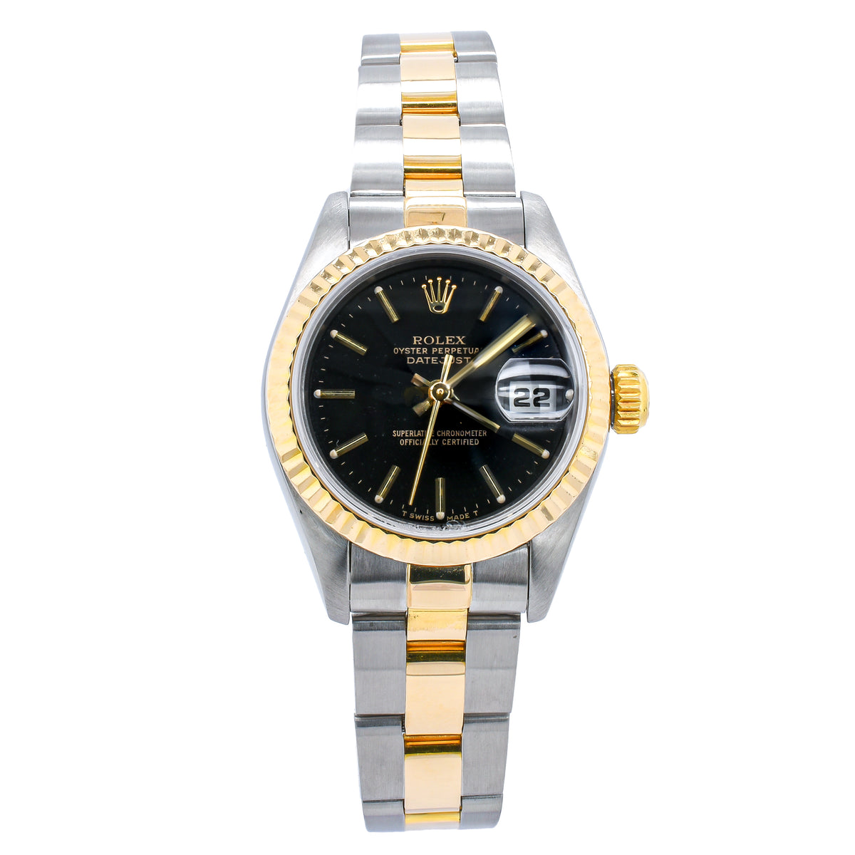 Rolex Lady-Datejust 26mm 69173 Stainless Steel and Yellow Gold Watch