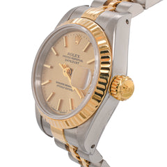 Rolex Lady-Datejust 26mm 69173 Stainless Steel and Yellow Gold Watch, view 2