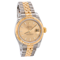Rolex Lady-Datejust 26mm 179173 Stainless Steel and Yellow Gold Watch, view 1