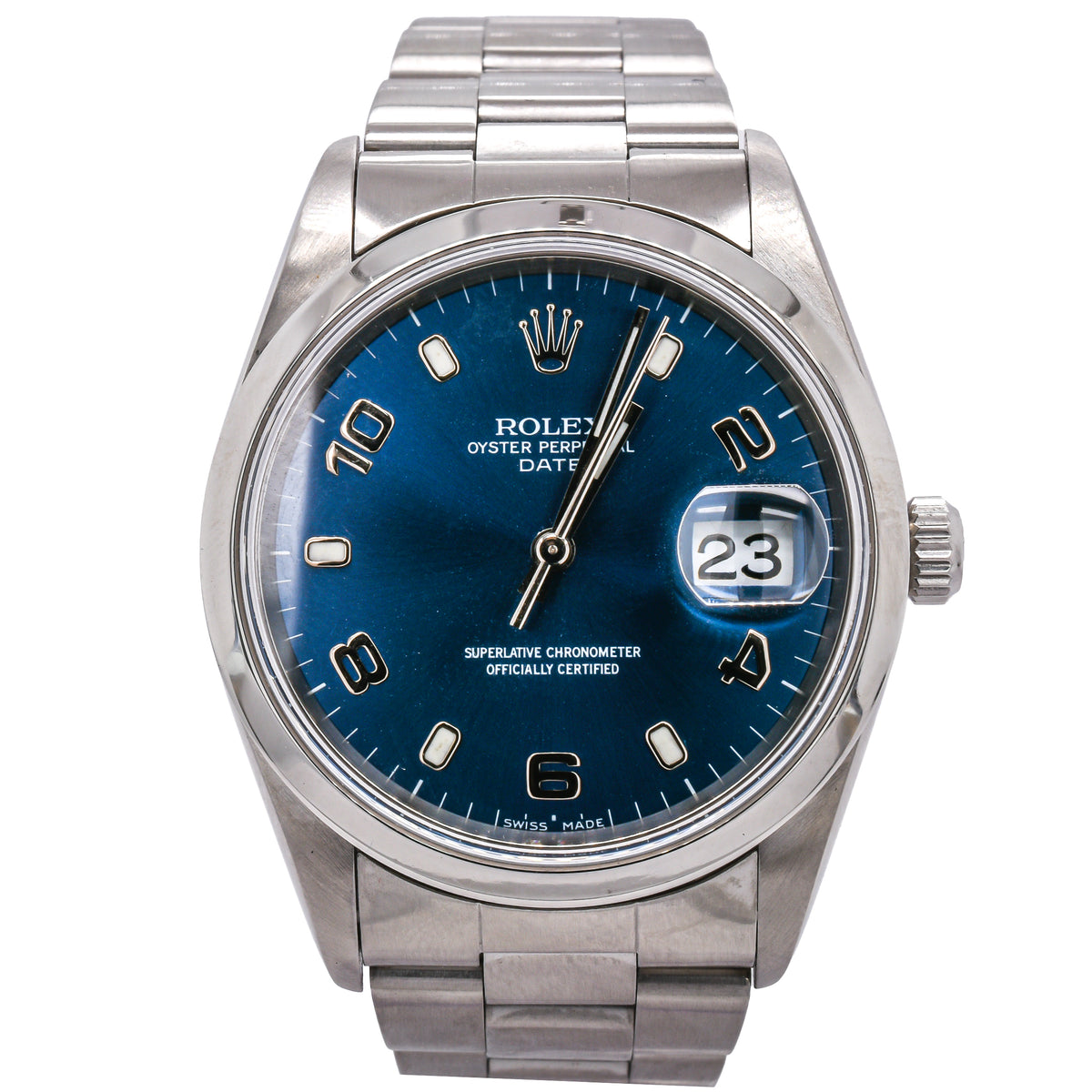 Rolex Date 34mm 15200 Stainless Steel Watch