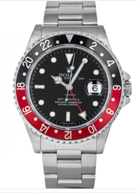 Rolex GMT-Master II "Coke" 40mm 16710 Stainless Steel Watch